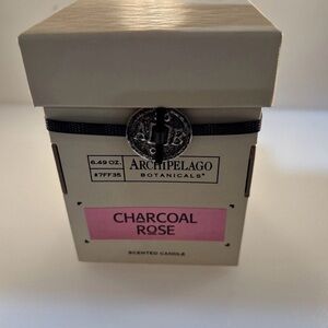 Archipelago Botanicals Charcoal Rose Candle